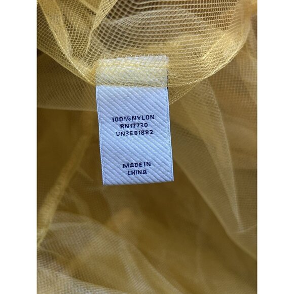 Jean Paul Gaultier X Target Women’s Yellow Halter Tulle Dress 2016 Size 11 NWT - Picture 7 of 11